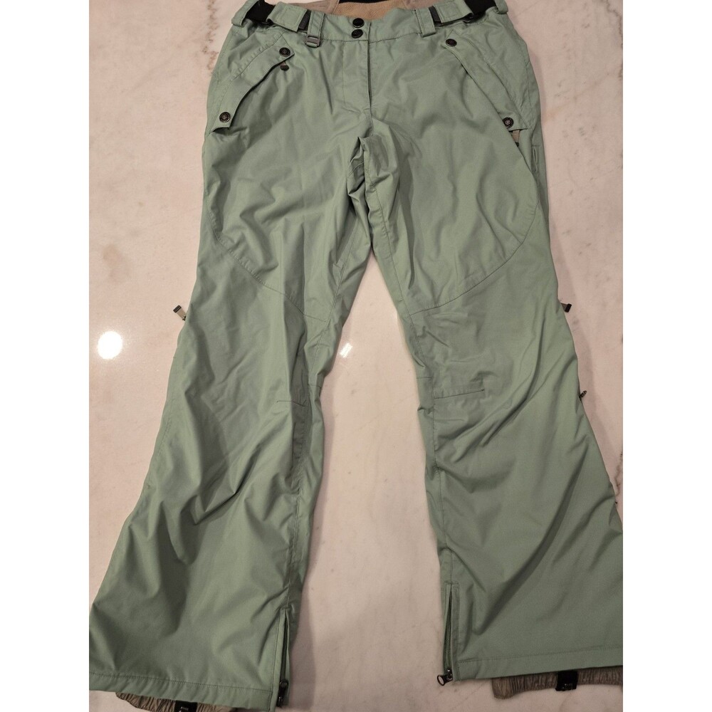 Sessions Ridge Series RECCO Snowboard Skit Pants Size Medium Waterproof Mint